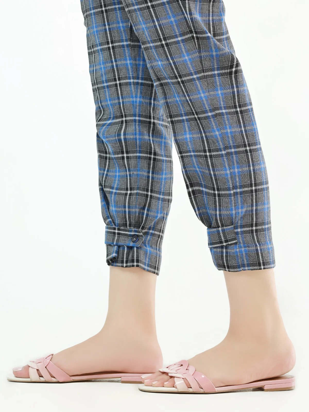Printed Flannel Trouser - EWBP21-76332 - Image 2