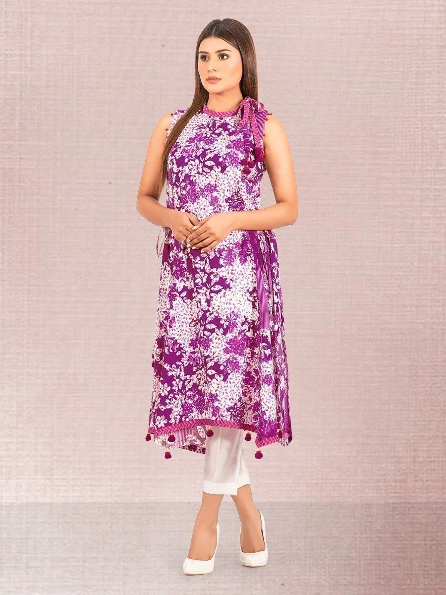 Printed Cambric Shirt - EWU20A9-20339