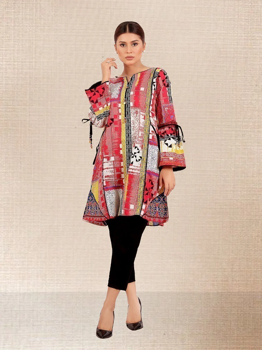 Printed Cambric Shirt - EWU20A9-20341