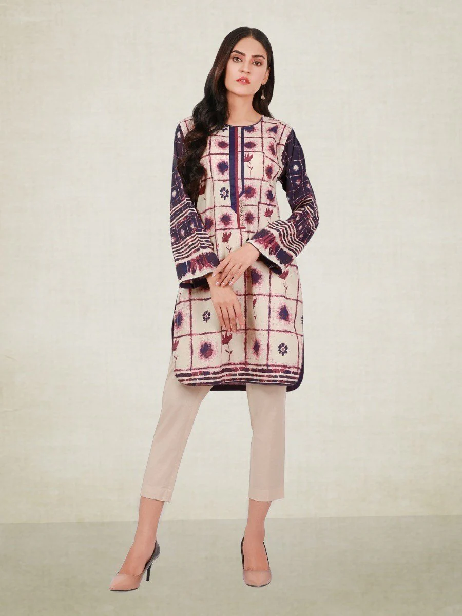 Printed Cambric Shirt - EWU20A9-20343