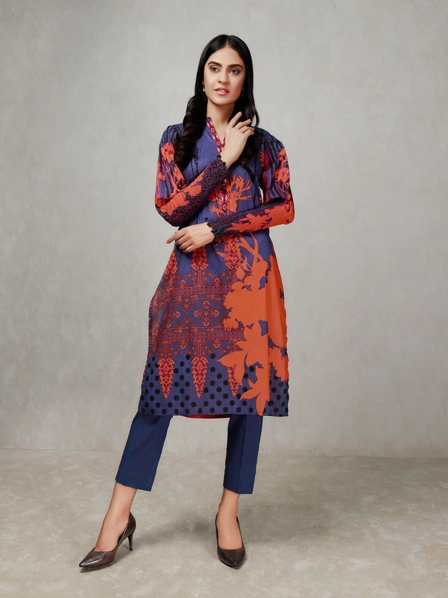 Printed Cambric Shirt - EWU20A9-20347