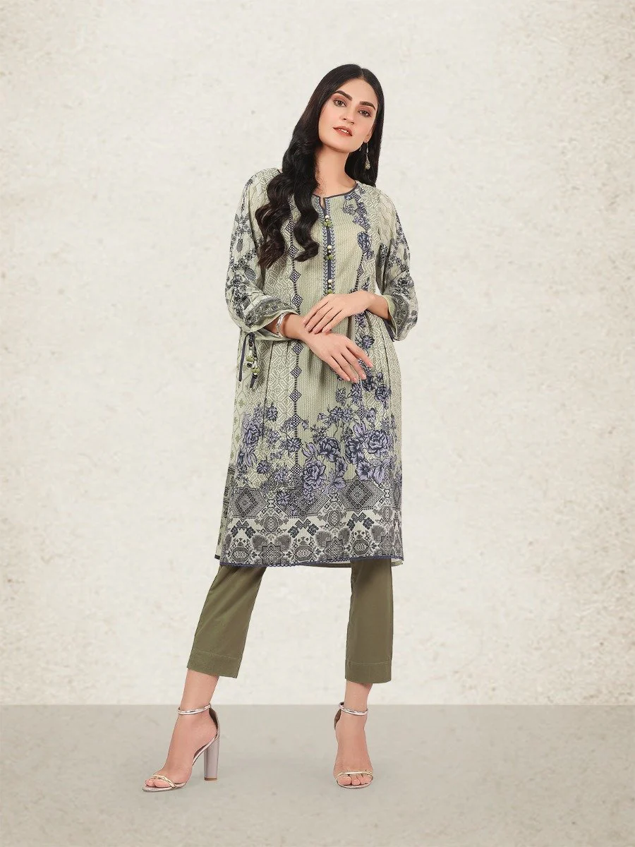 Printed Cambric Shirt - EWU20A9-20352