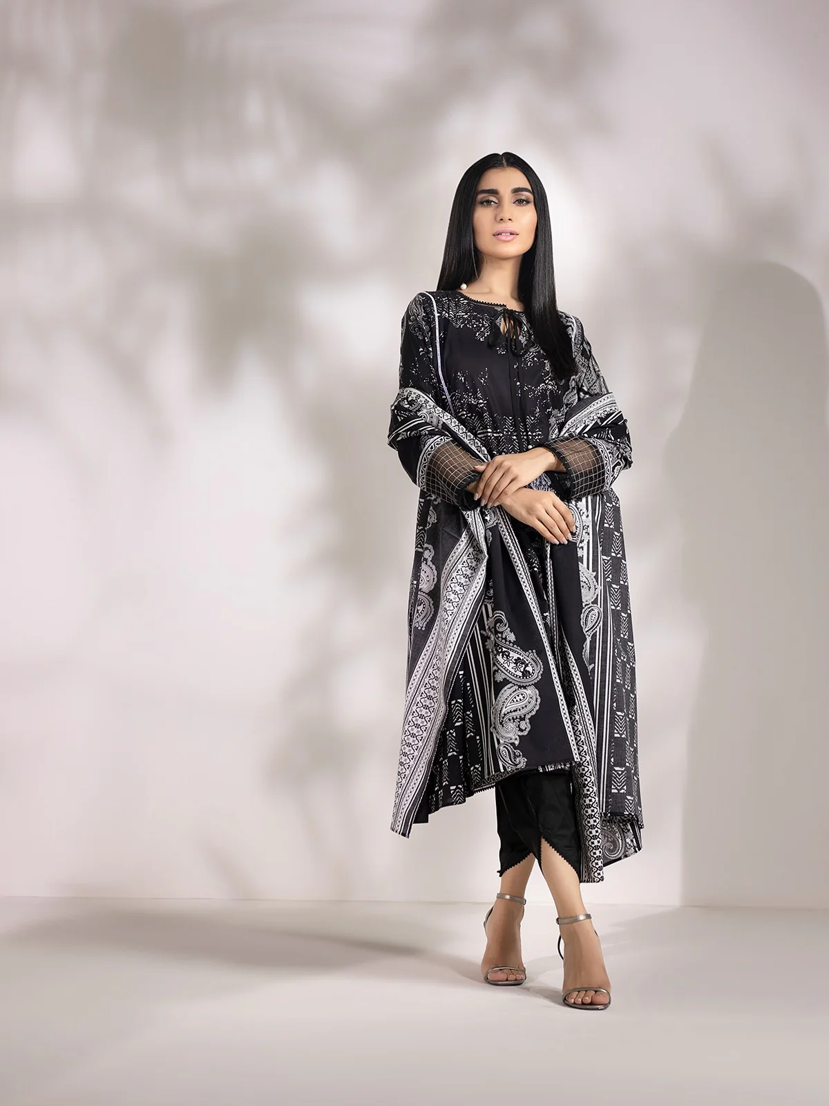Printed Lawn Shirt Dupatta - EWU20M6-20112