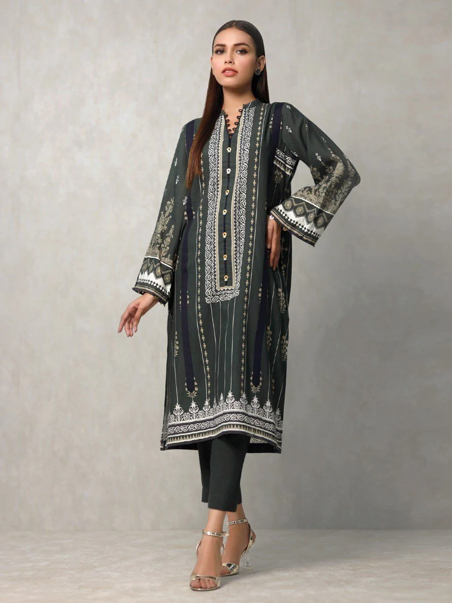 Embroidered Cotton Shirt - EWU20W12-20206