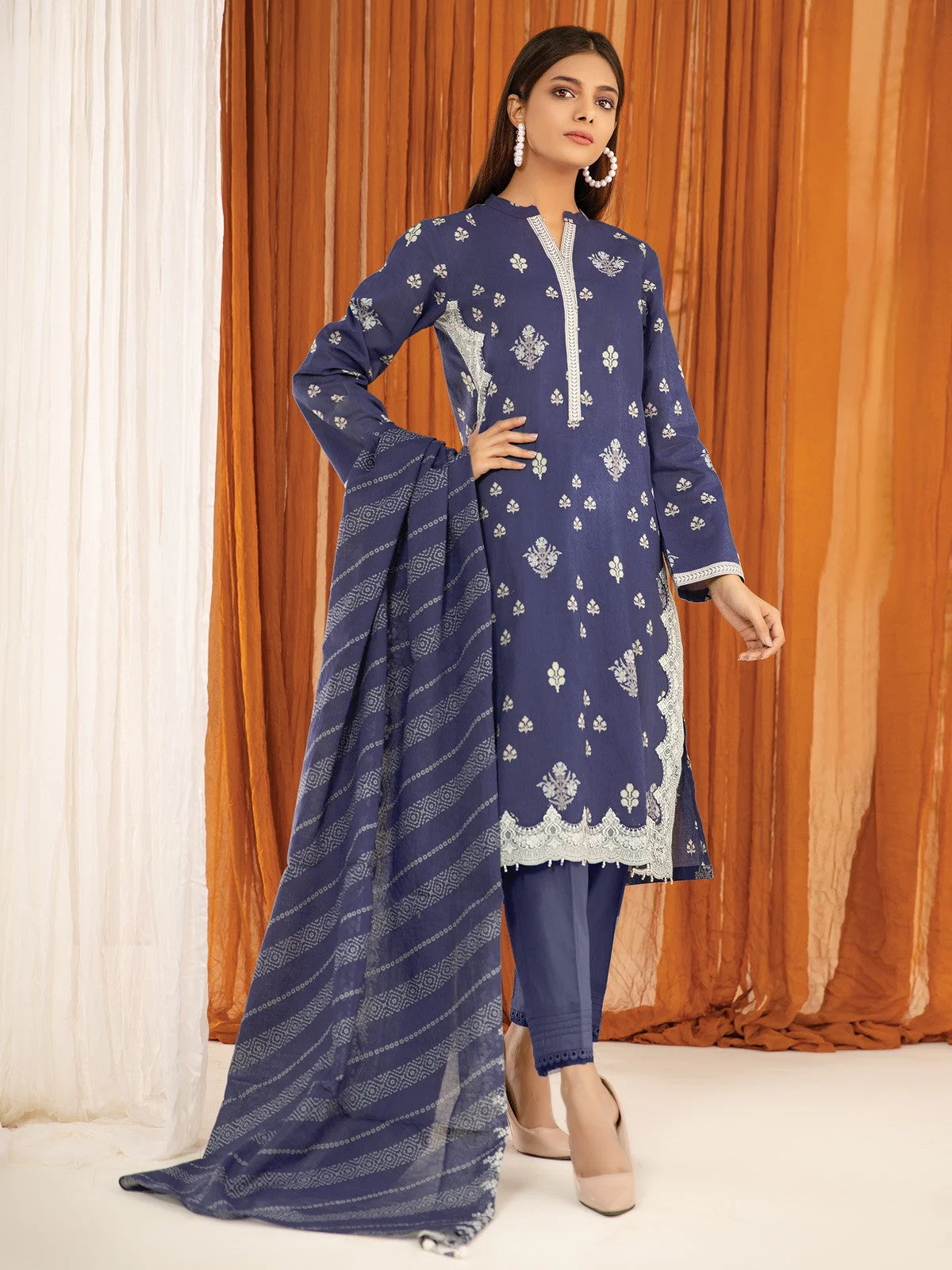 Printed Lawn Shirt Trouser - EWU21A1-20572A