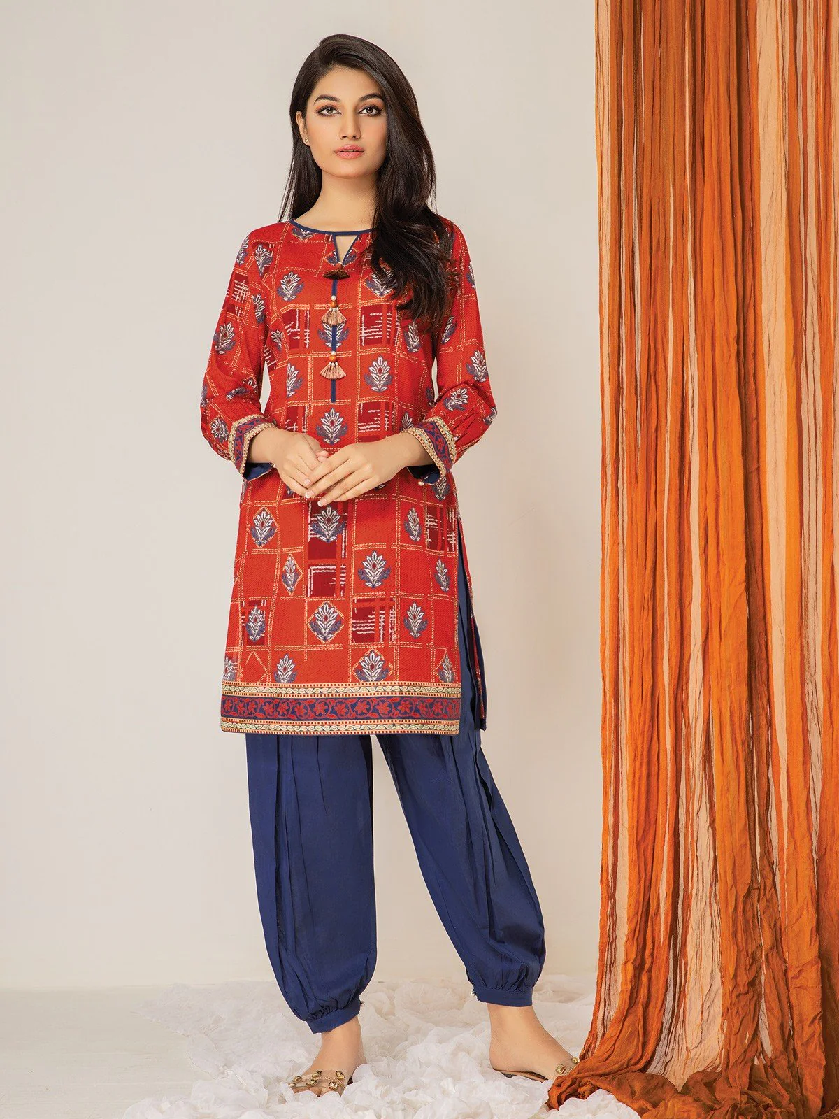 Printed Lawn Shirt Trouser - EWU21A1-20601