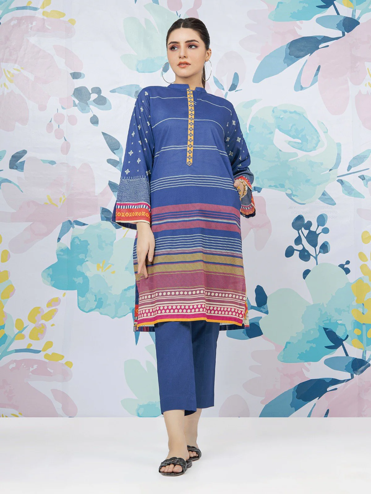 Printed Lawn Shirt Trouser - EWU22A1-23324
