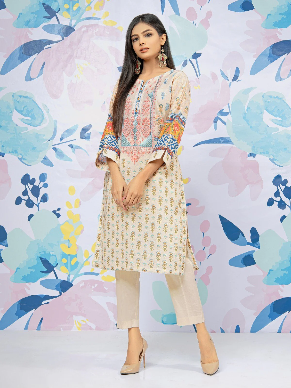 Printed Lawn Shirt Trouser - EWU22A1-23344