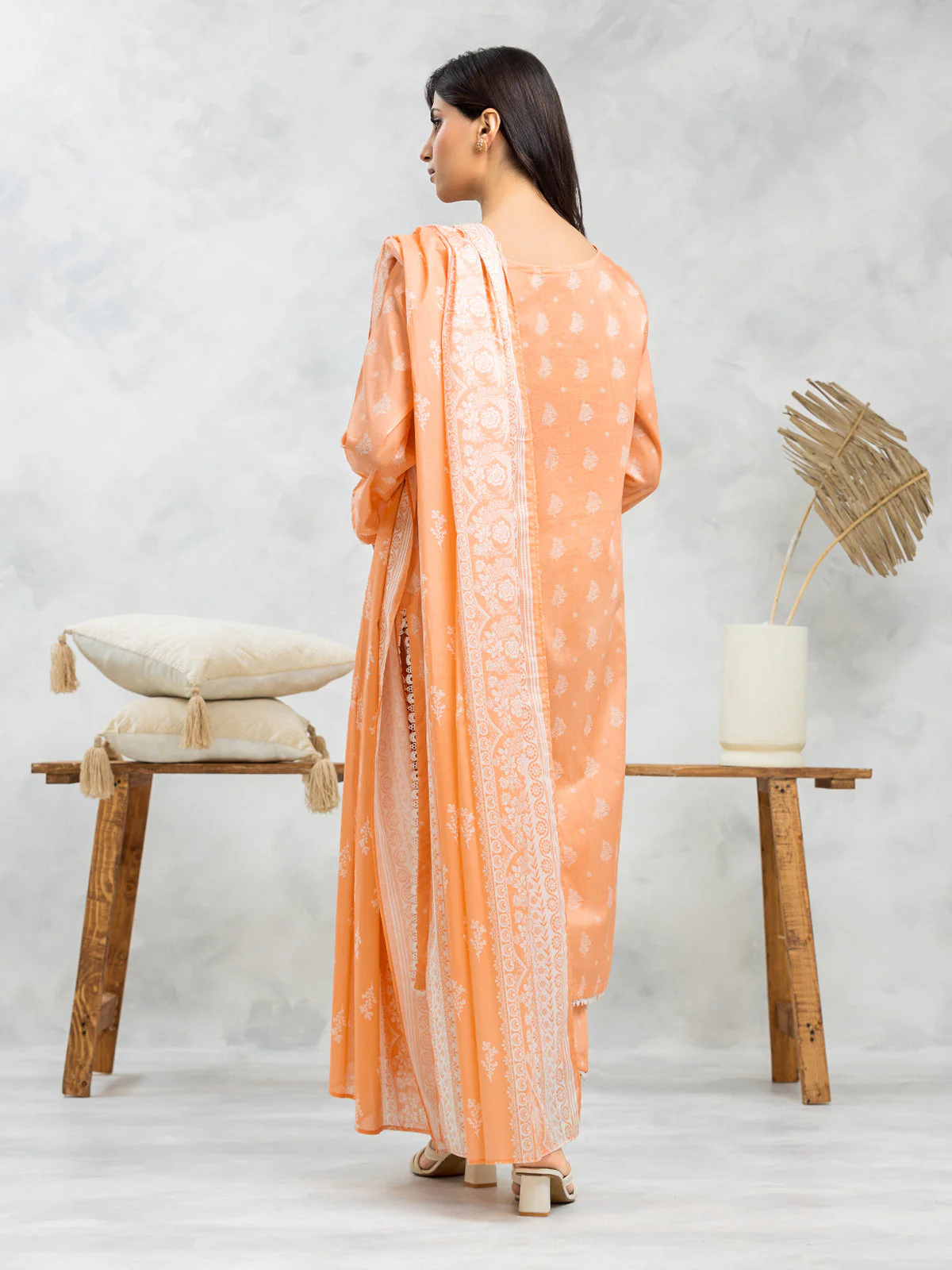 Printed Lawn Suit - EWU24A1-29010-3P - Image 3