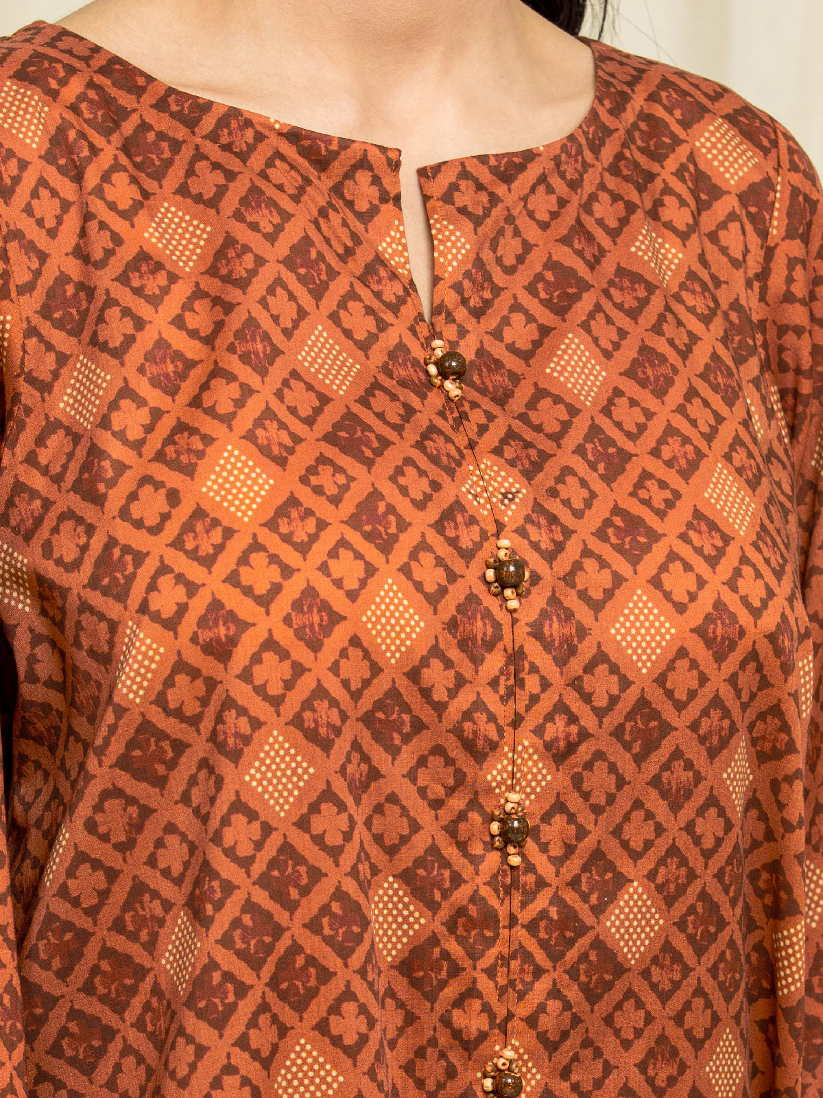 Printed Lawn Suit - EWU24A1-29068-3P - Image 3