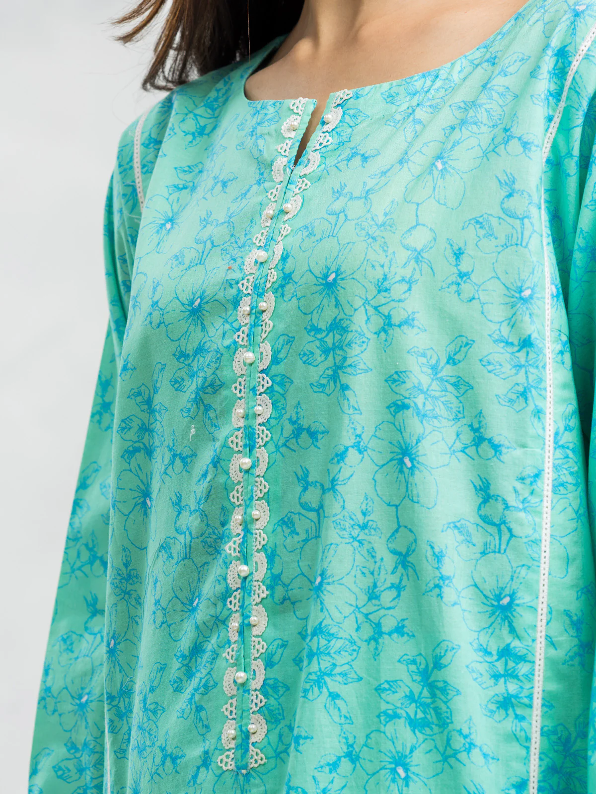 Printed Lawn Suit - EWU24A1-29082-3P - Image 2