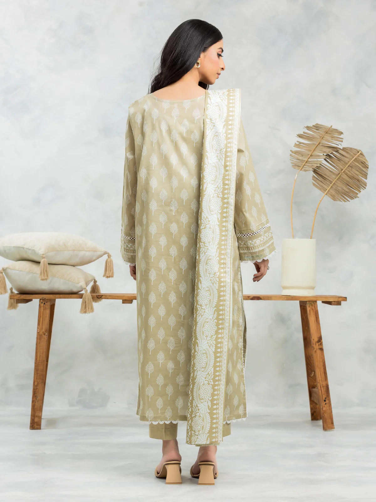 Printed Lawn Suit - EWU24A1-29110-3P - Image 2