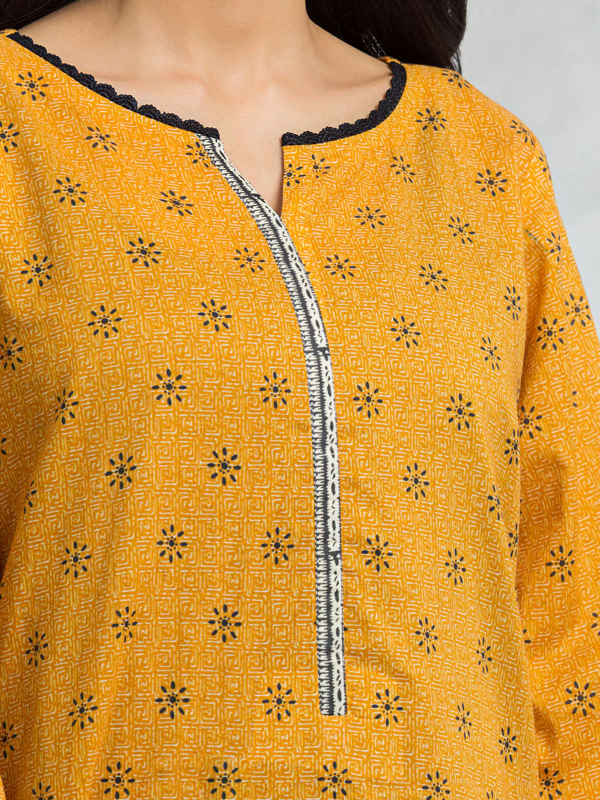 Printed Lawn Suit - EWU24A1-29469-3P - Image 2