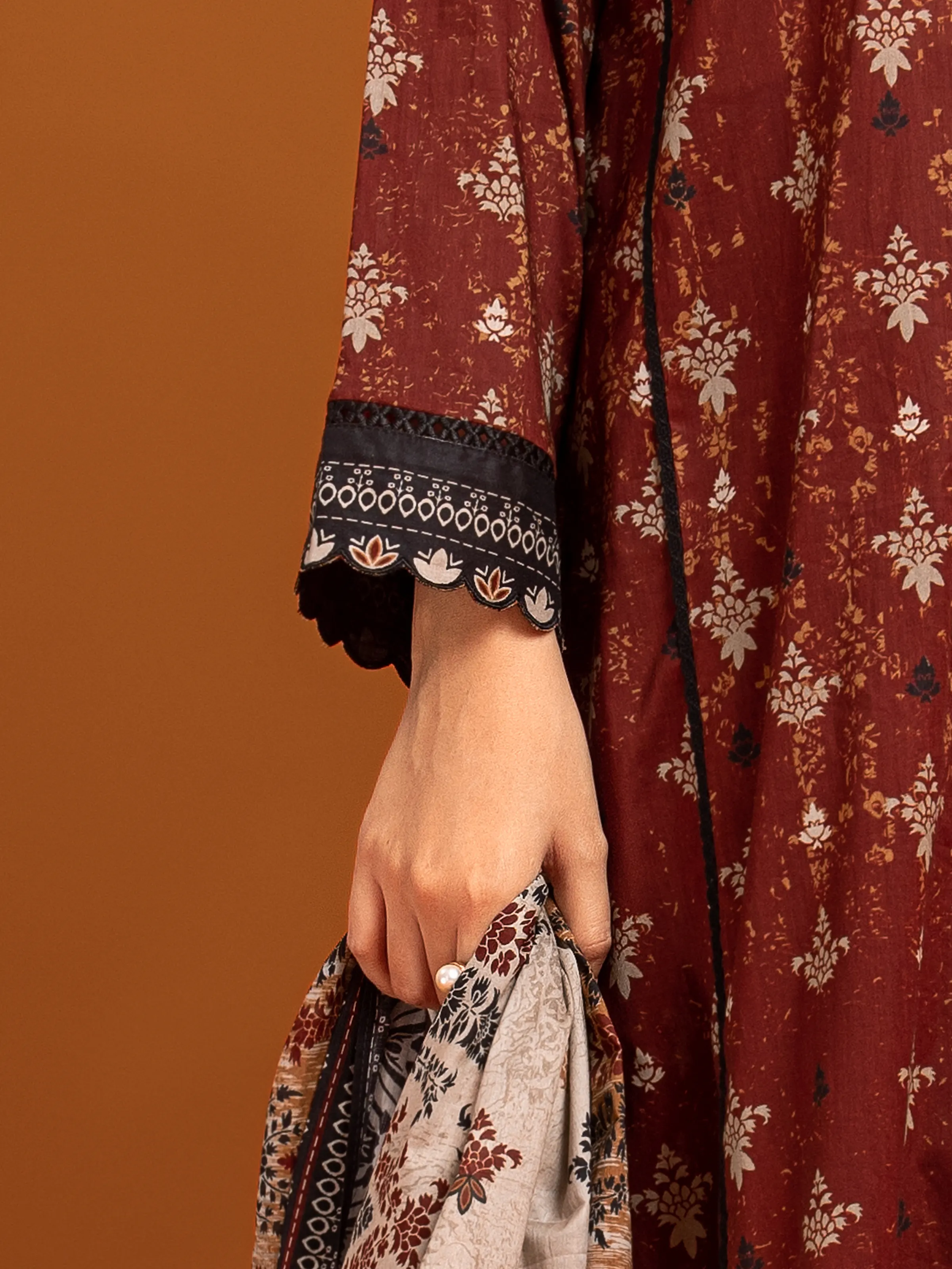 Printed Cambric Suit - EWU24A2-27136-3P - Image 4
