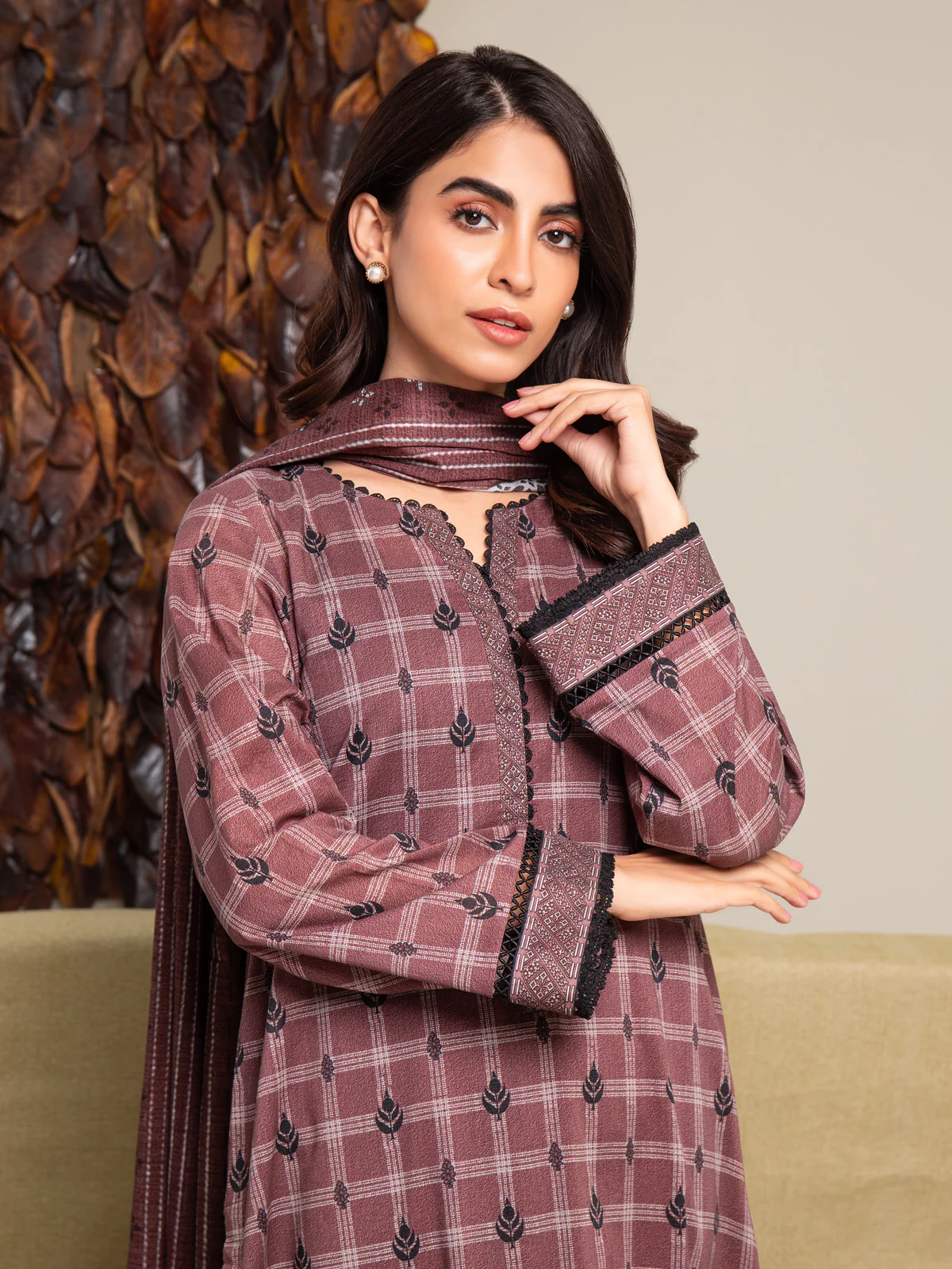Printed Cambric Suit - EWU24A2-27289-3P - Image 2