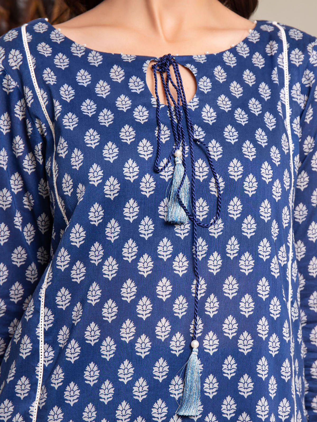 Printed Cambric Suit - EWU24A2-27290-3P - Image 7