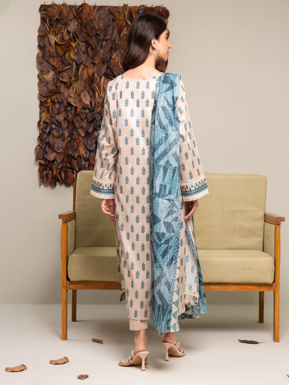 Printed Cambric Suit - EWU24A2-27291-3P - Image 8