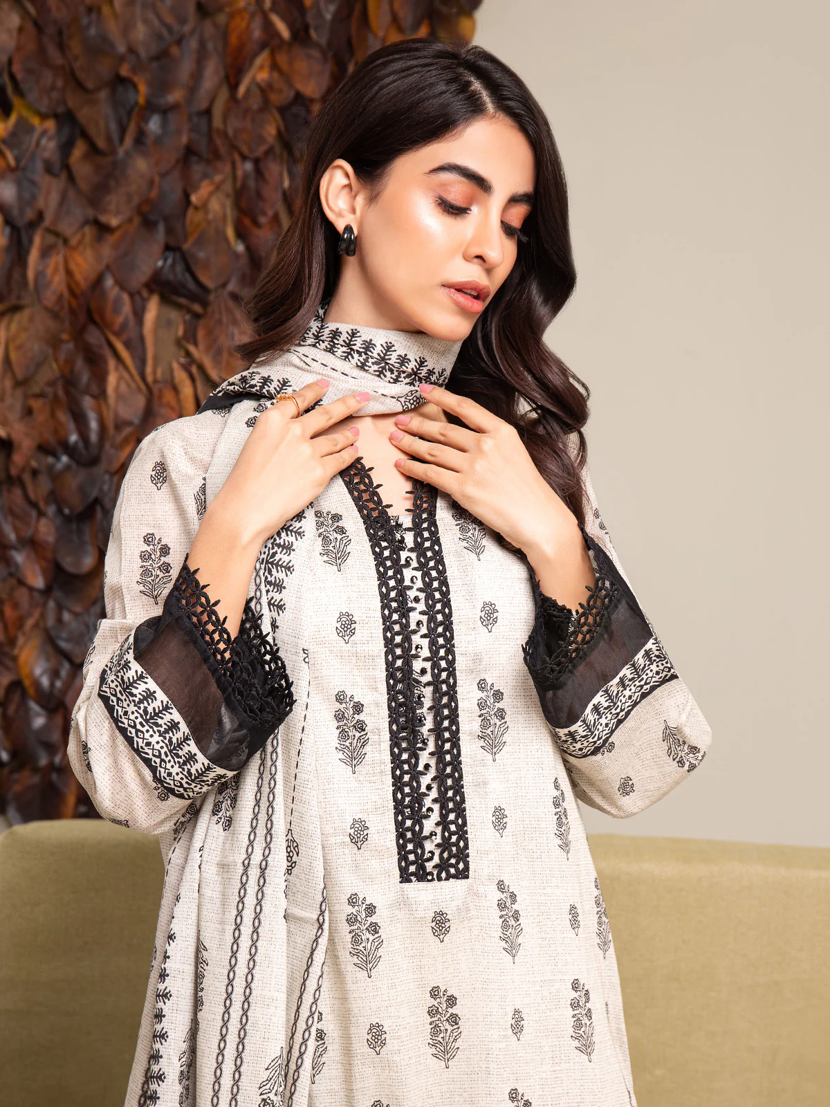 Printed Cambric Suit - EWU24A2-27292-3P - Image 3