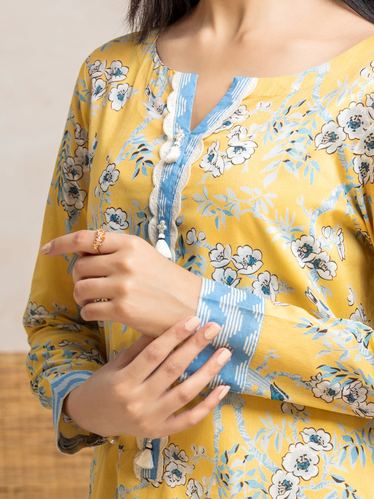 Printed Cambric Suit - EWU24A2-28201-3P - Image 3