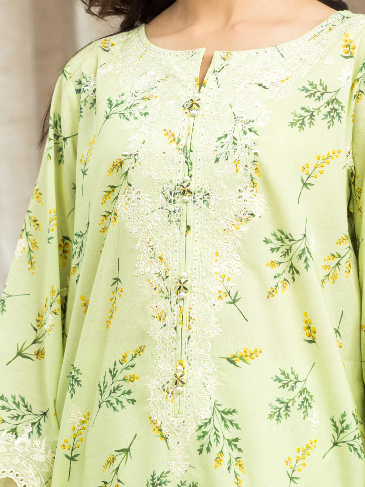 Embroidered Lawn Suit - EWU24V1-28600-3P - Image 2