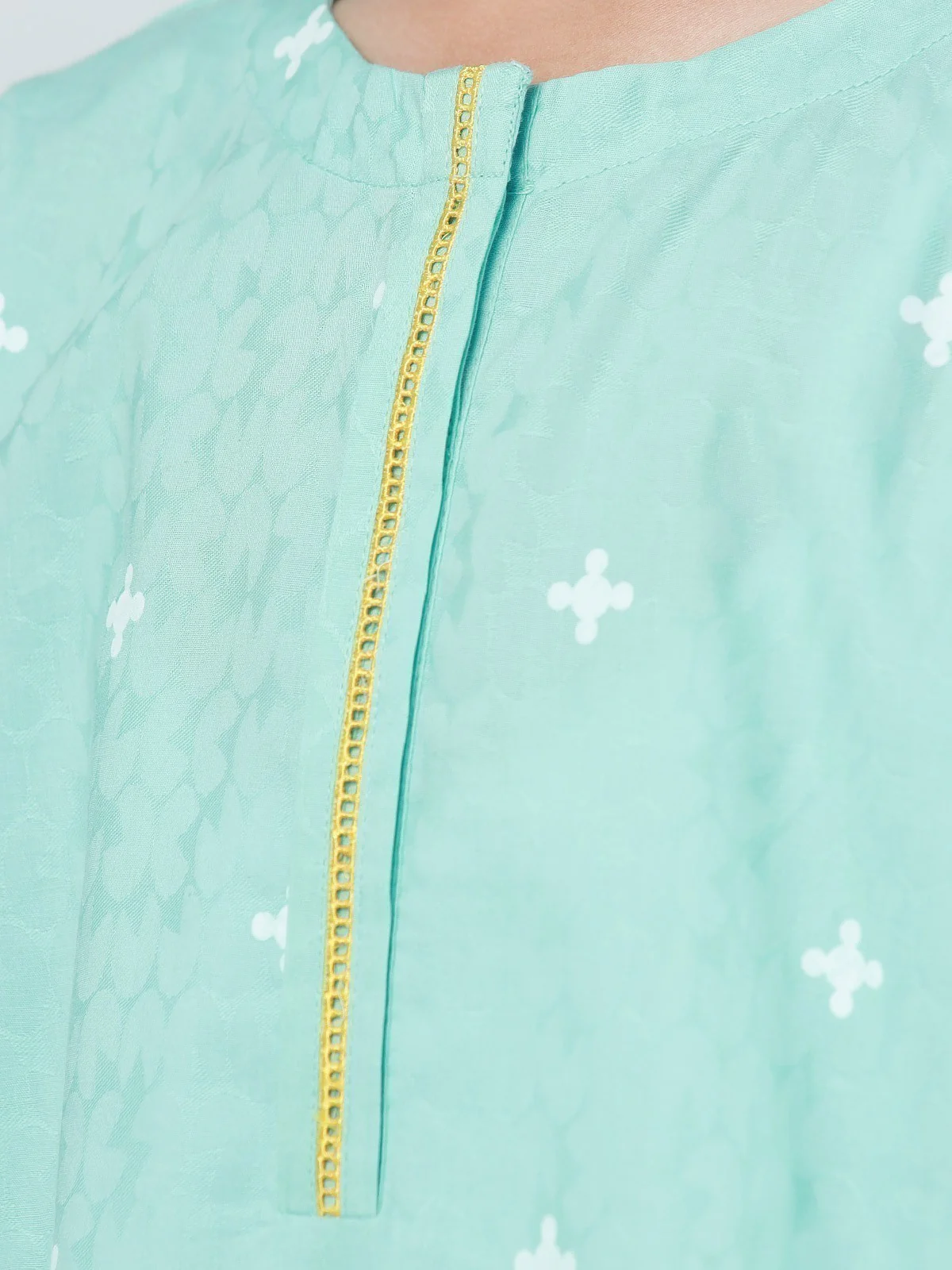 Printed Dobby Shirt - EGTKP22-70491 - Image 4