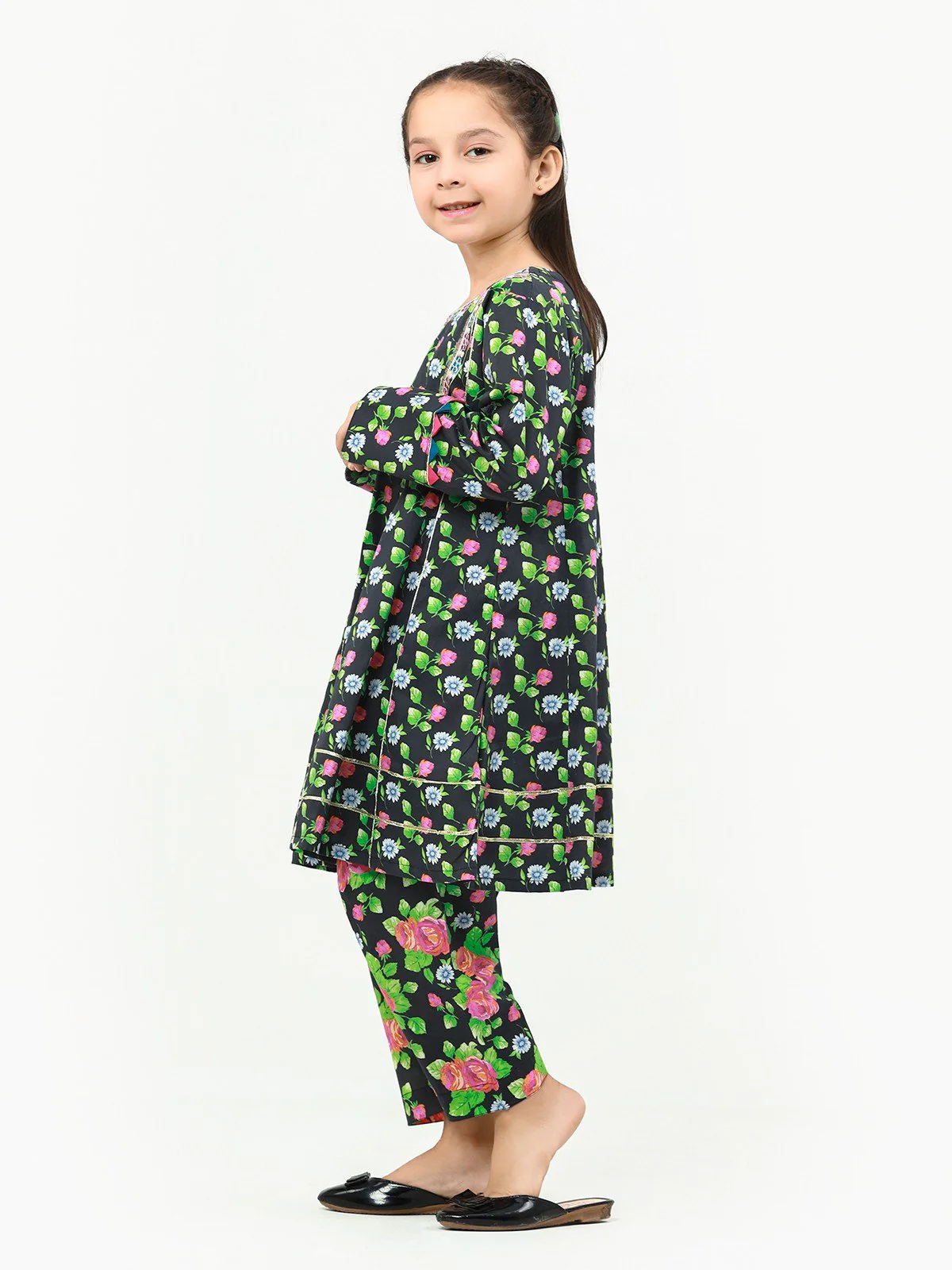 Embroidered Shirt Trouser - EGTKE22-70293 (2-Pcs) - Image 6
