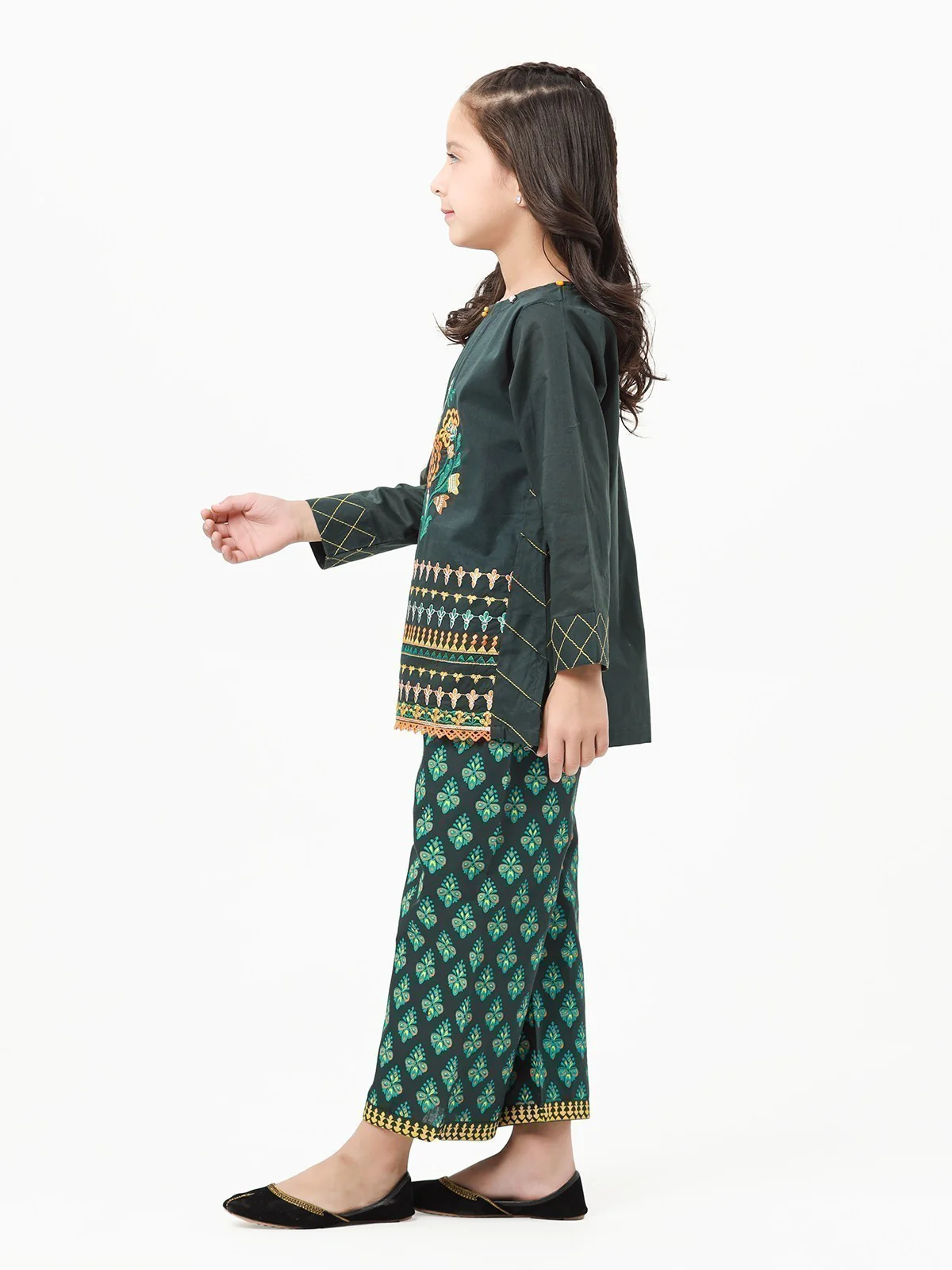 Embroidered Lawn Shirt Trouser - EGTKE22-70359 - Image 3