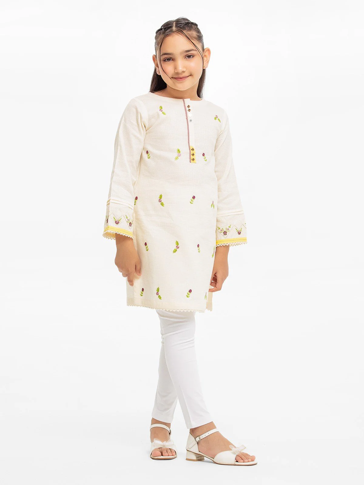 Embroidered Dobby Shirt - EGTKE23-70559S