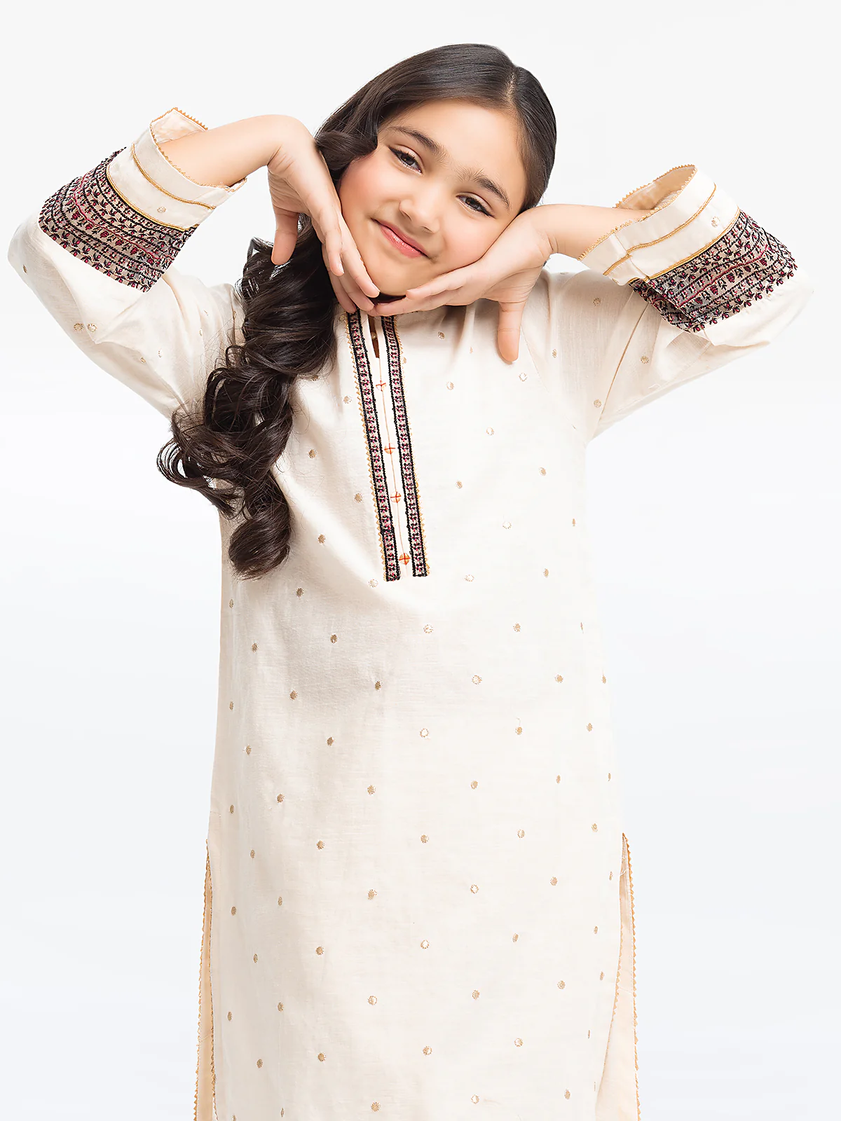 Embroidered Khaddar Shirt Trouser - EGTKE23-70700ST - Image 2