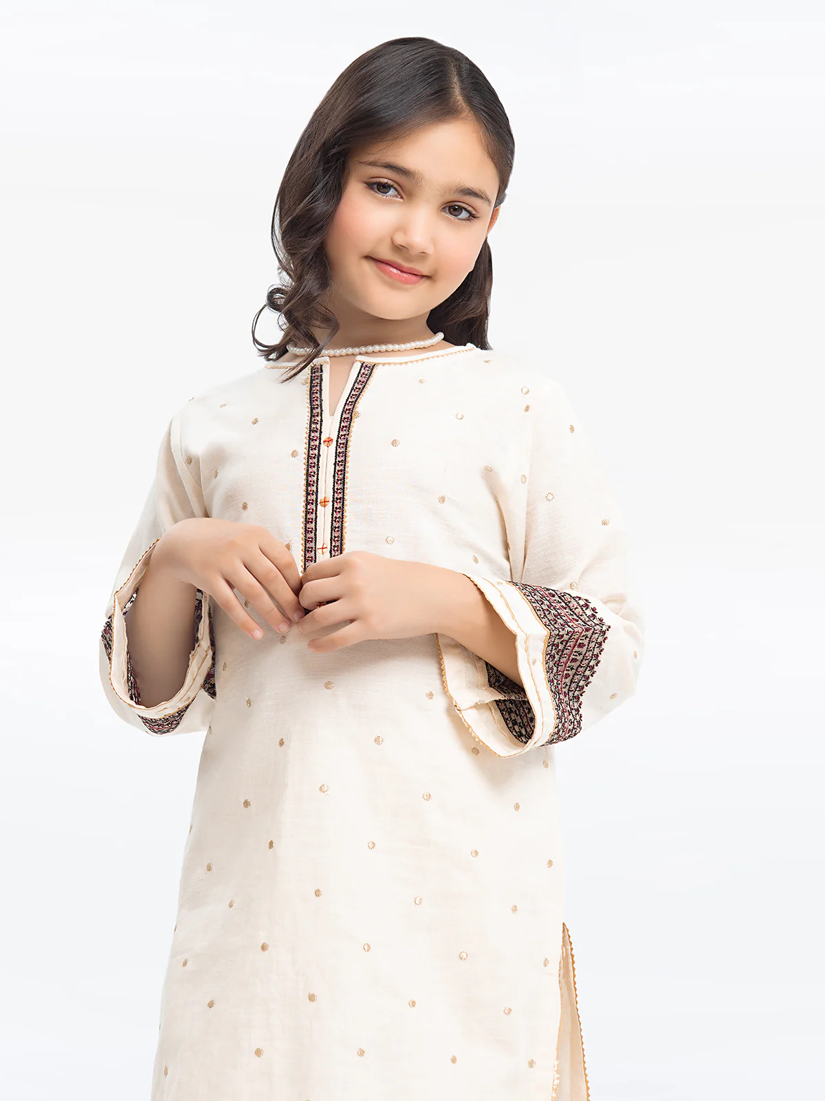 Embroidered Khaddar Shirt Trouser - EGTKE23-70700ST - Image 3