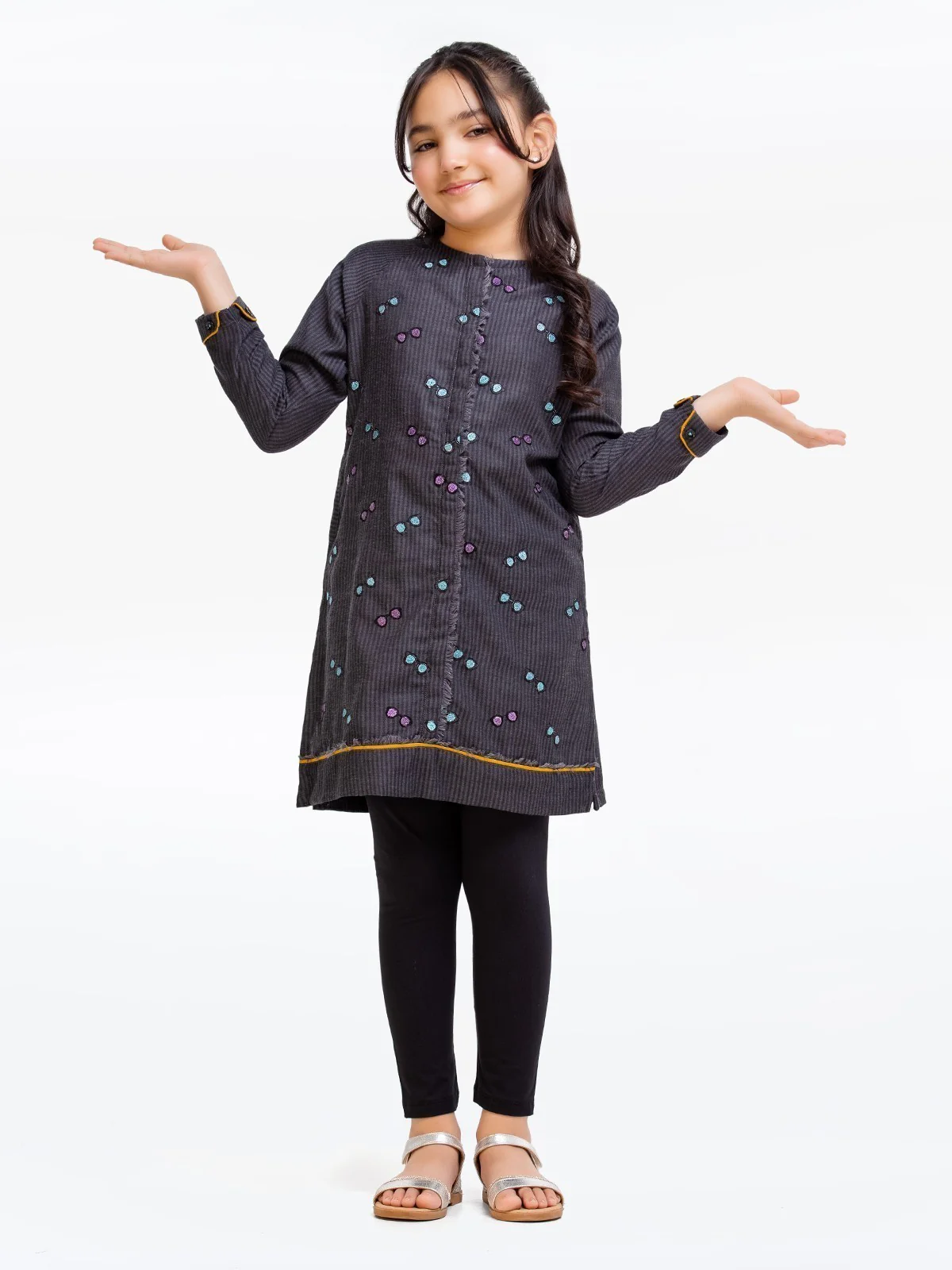 Embroidered Twill Shirt - EGTKE22-70262S