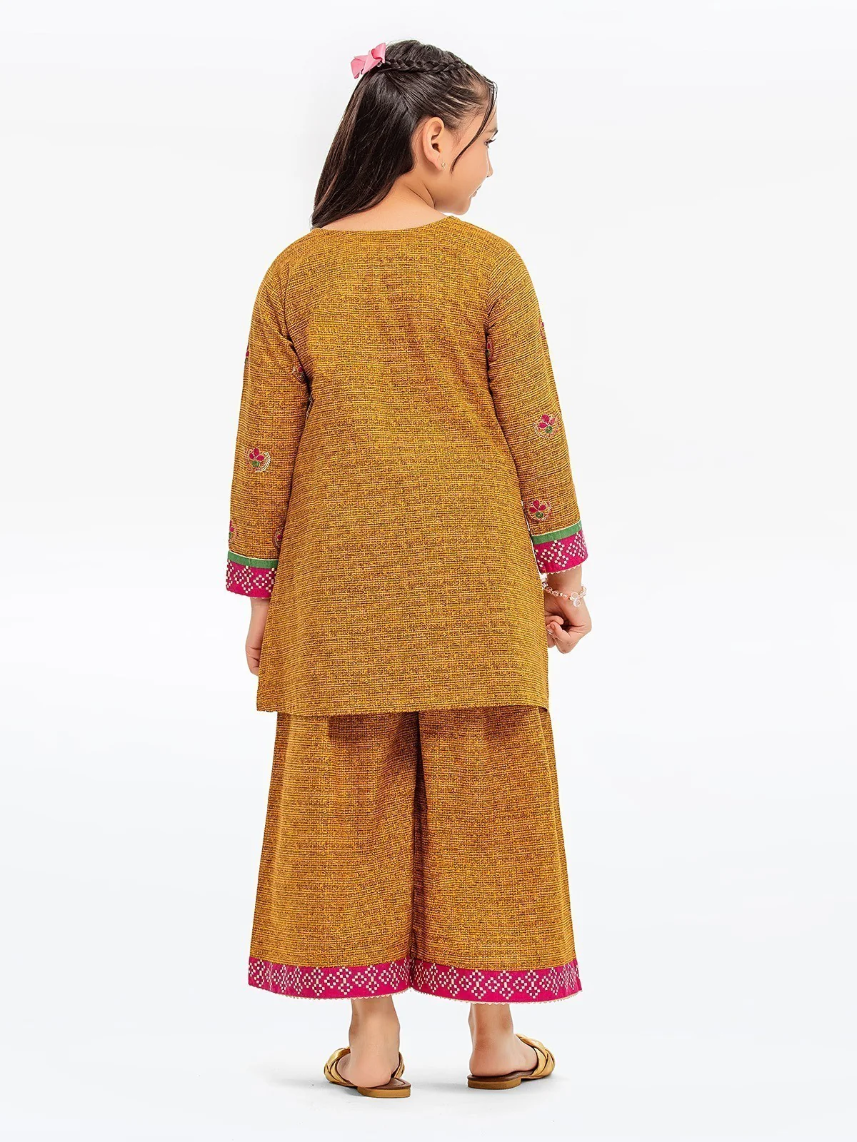 Embroidered Khaddar Shirt Trouser - EGTKE22-70576ST - Image 5