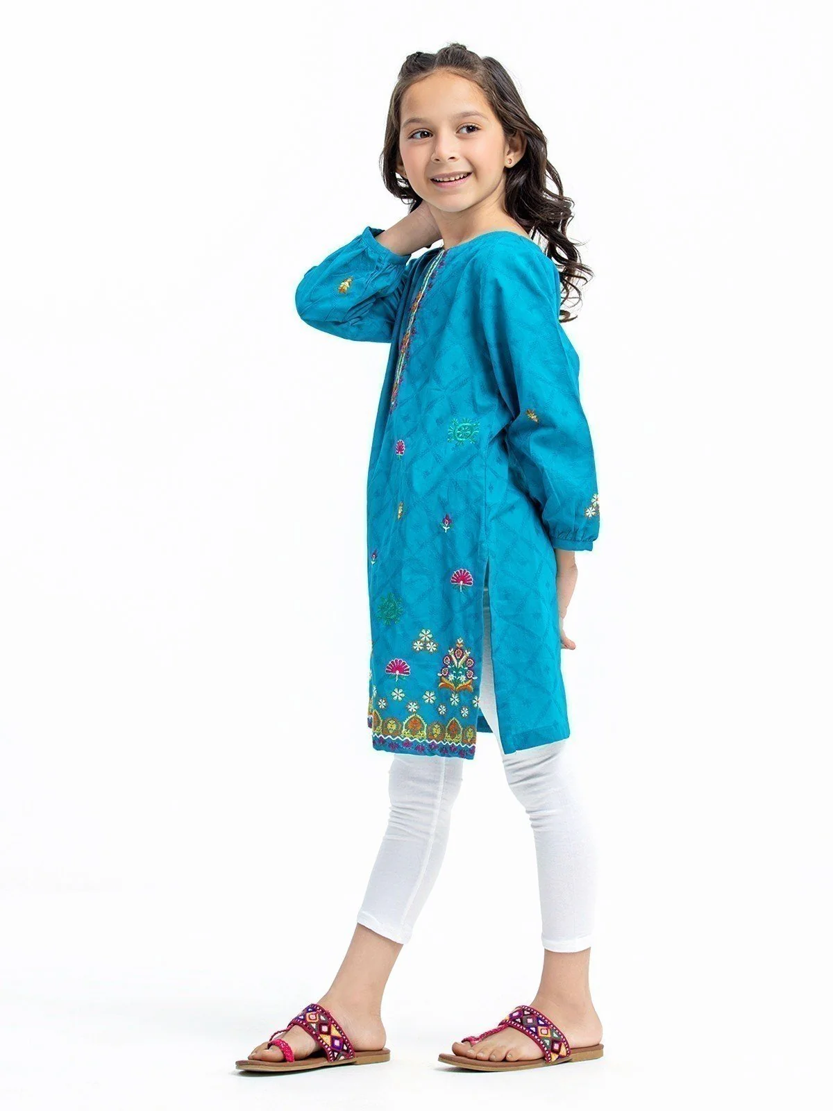 Embroidered Dobby Shirt - EGTKE23-70624S - Image 3