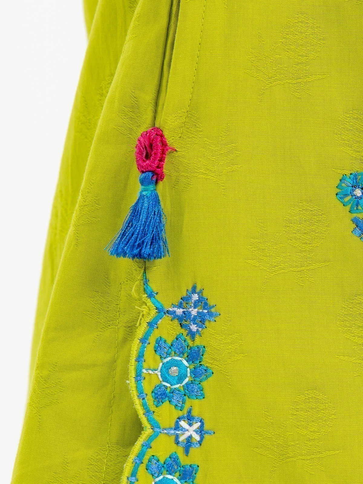 Embroidered Dobby Shirt Trouser - EGTKE23-70625ST - Image 5
