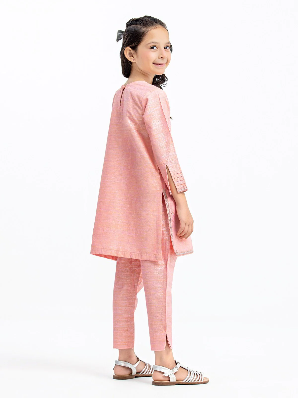 Embroidered Mesuri Shirt Trouser - EGTP23-22212 - Image 6