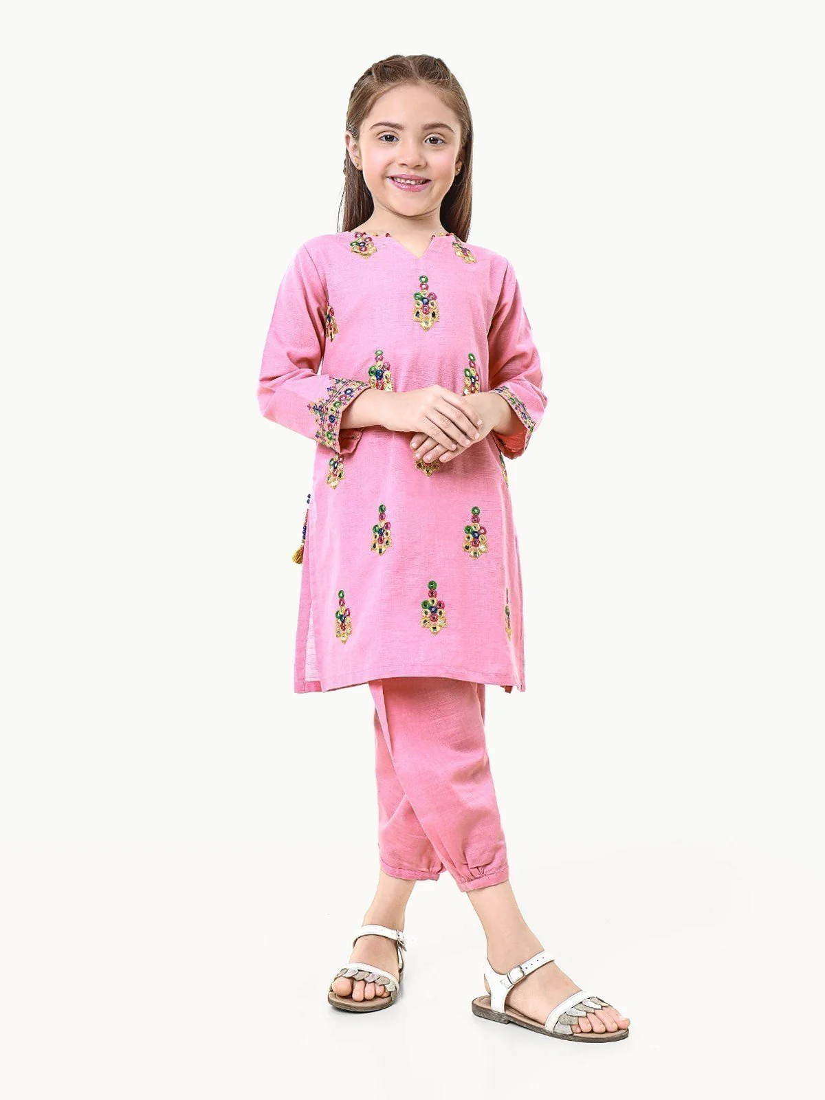Embroidered Khaddar Shirt Trouser - EGTKE22-70327 (ST)
