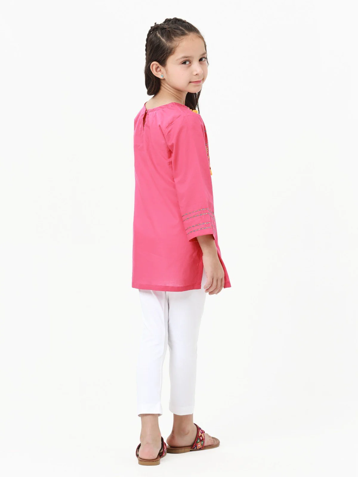 Embroidered Lawn Shirt - EGTKE22-70488 - Image 6