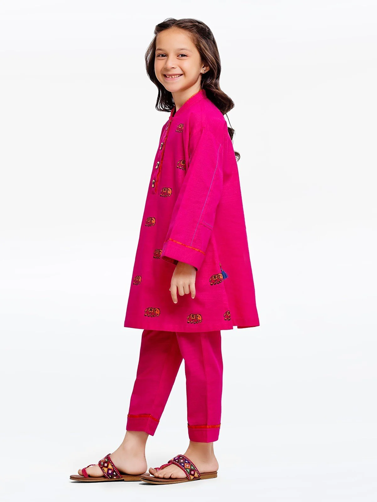 Printed Khaddar Shirt Trouser - EGTKP23-70672ST - Image 3