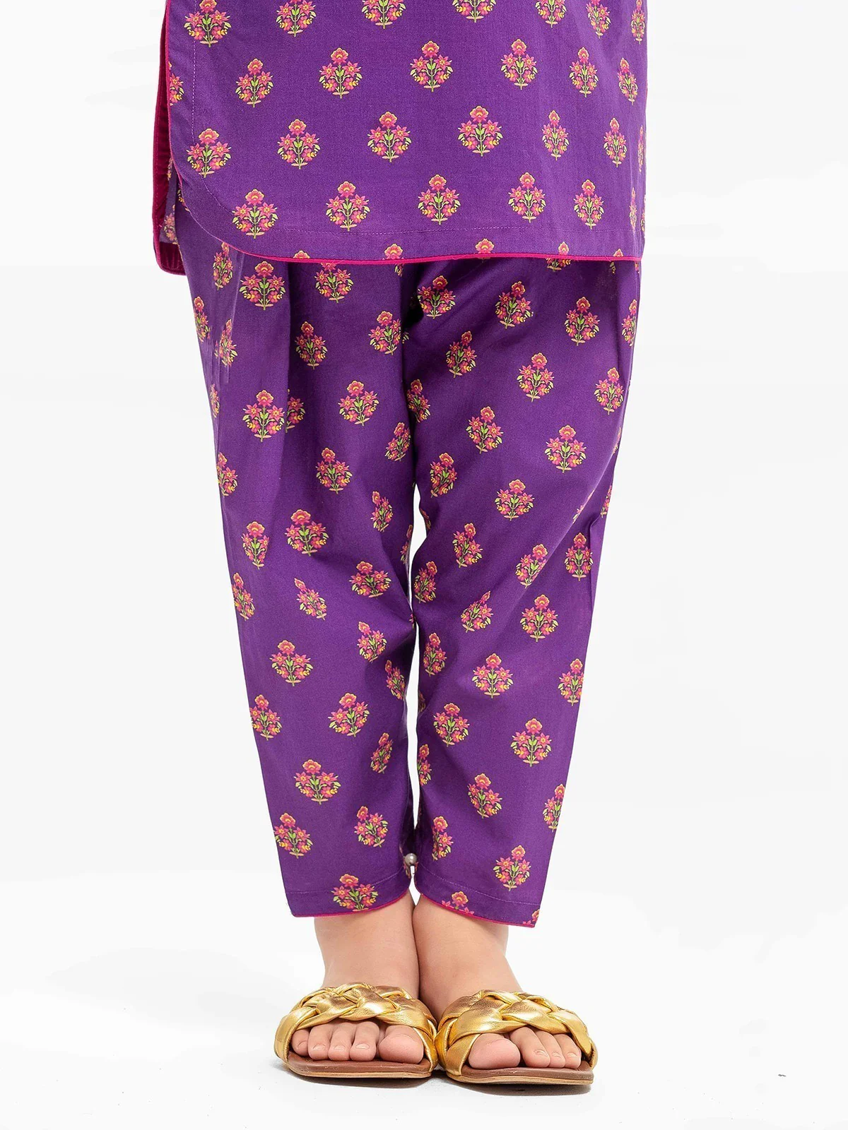 Printed Cambric Shirt Trouser - EGTKP23-70426ST - Image 5