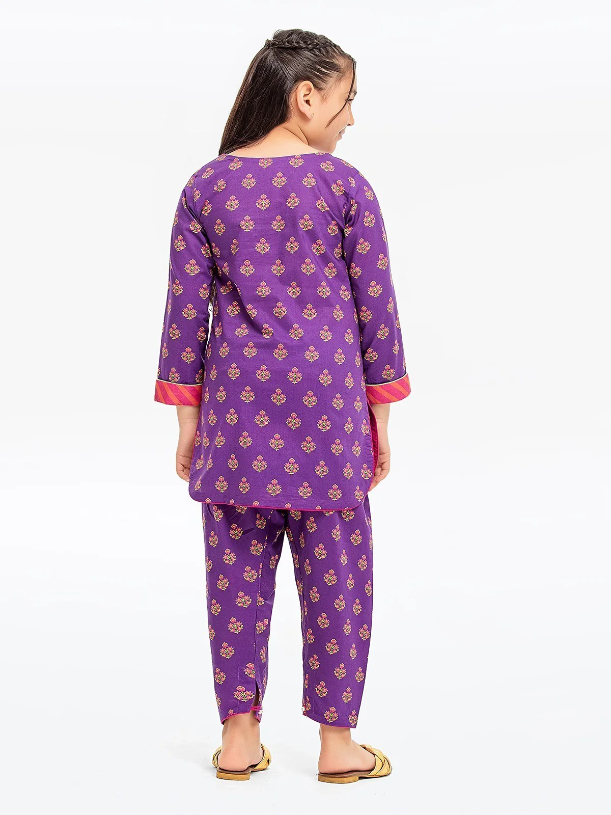 Printed Cambric Shirt Trouser - EGTKP23-70426ST - Image 6