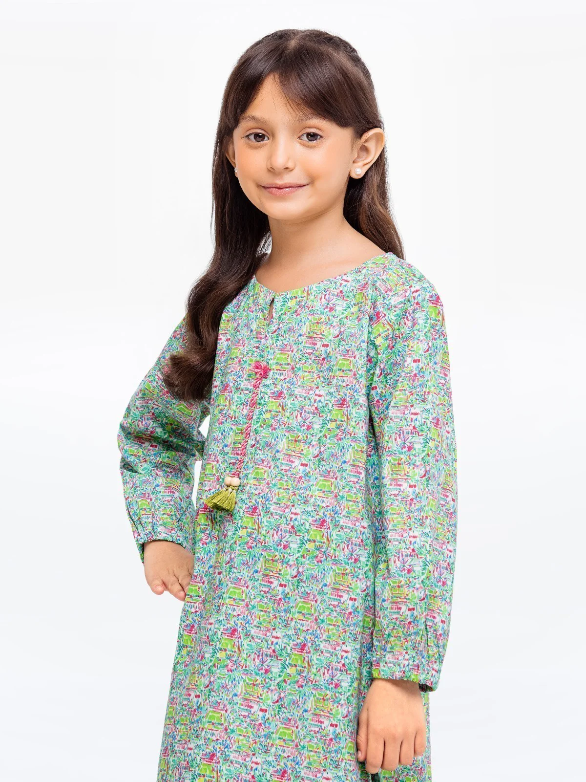 Printed Cambric Shirt Trouser - EGTKP23-70427ST - Image 2