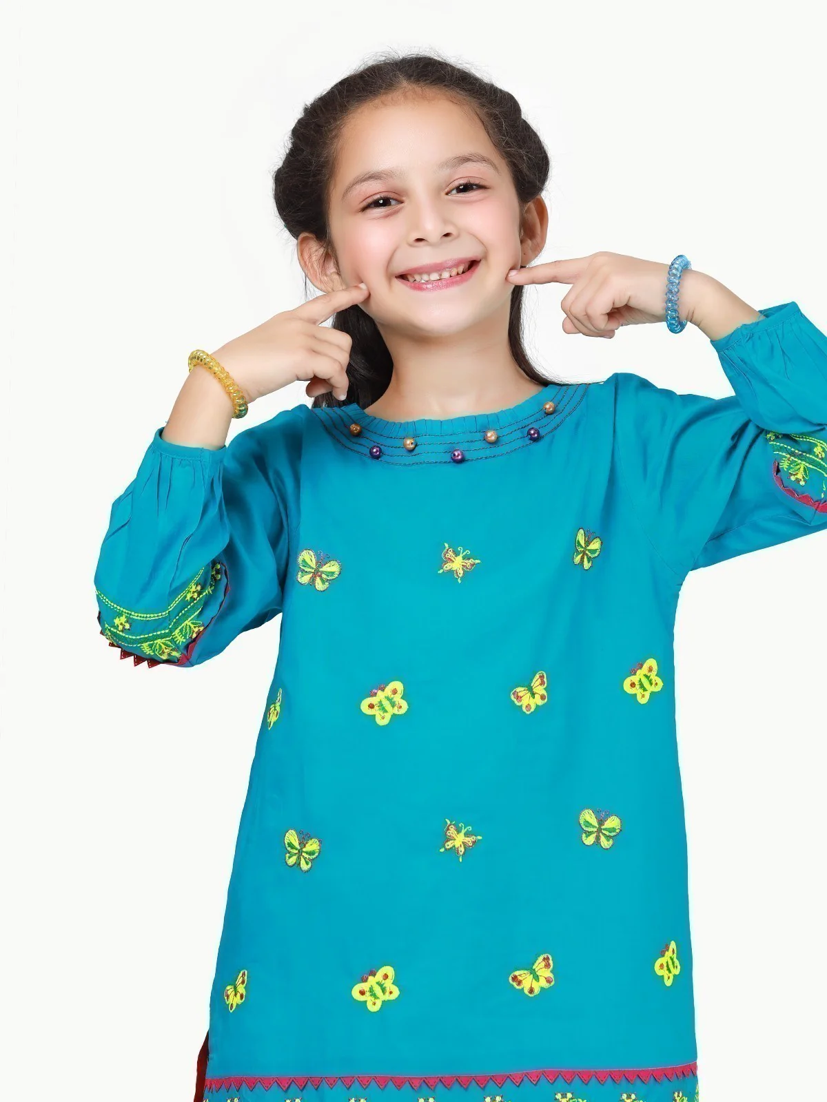 Embroidered Lawn Shirt - EGTKE22-70345 - Image 2