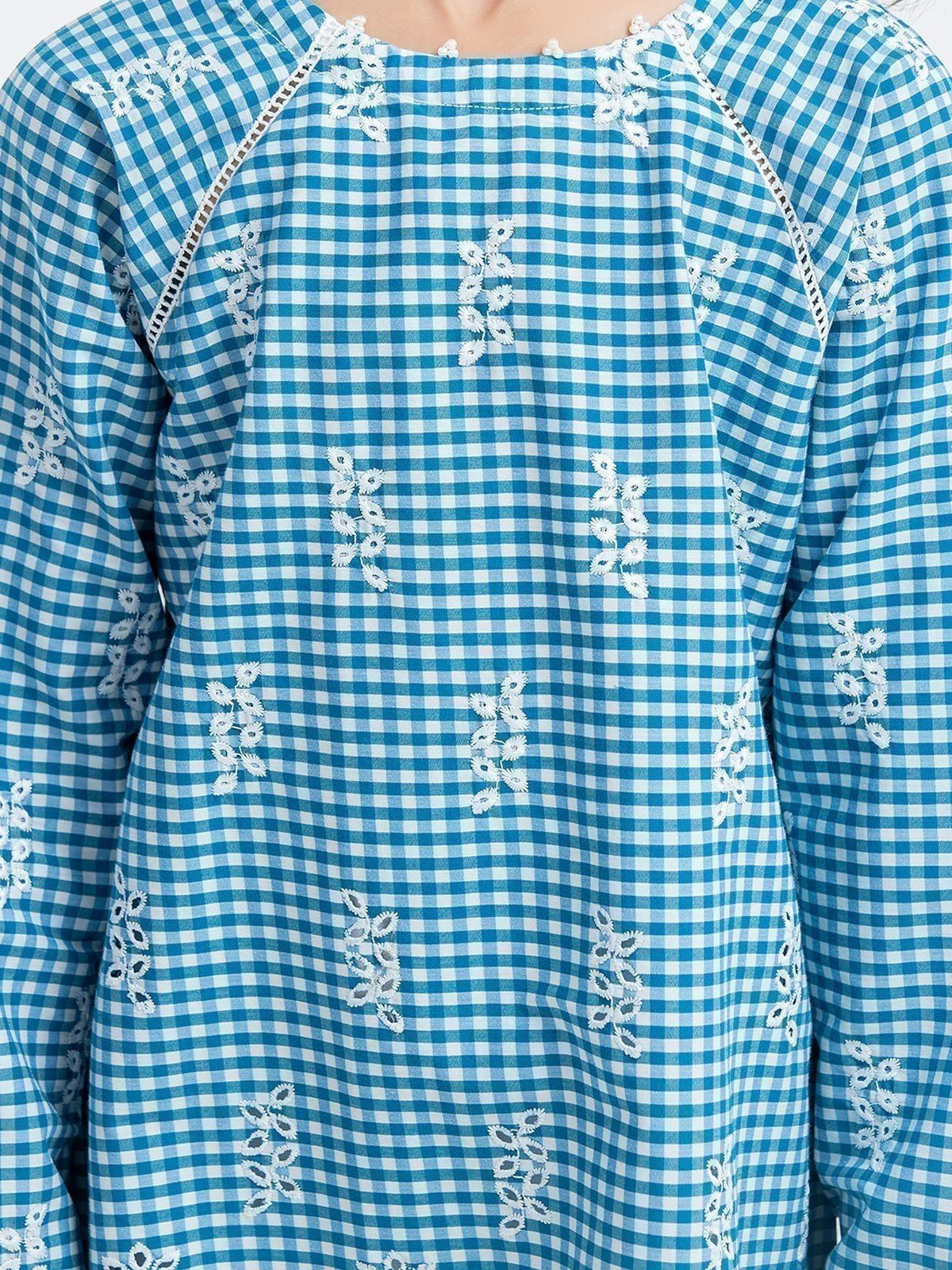 Embroidered Cotton Shirt - EGTKE23-70623S - Image 2