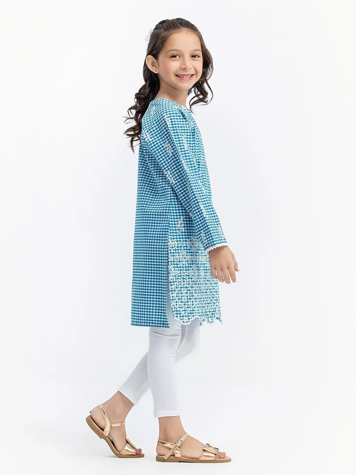 Embroidered Cotton Shirt - EGTKE23-70623S - Image 5