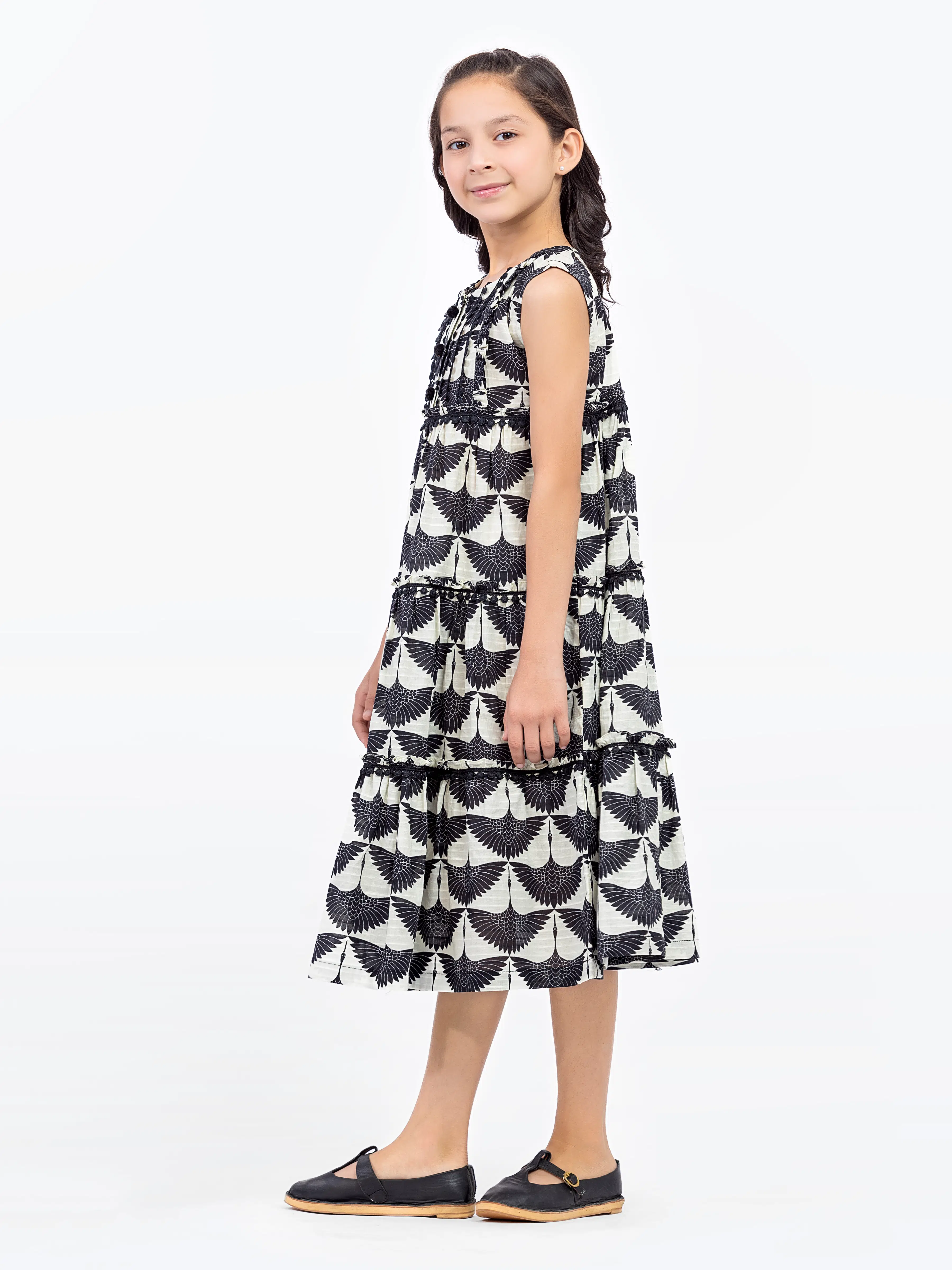 Printed Lawn Shirt - EGTKP5-71008S - Image 5
