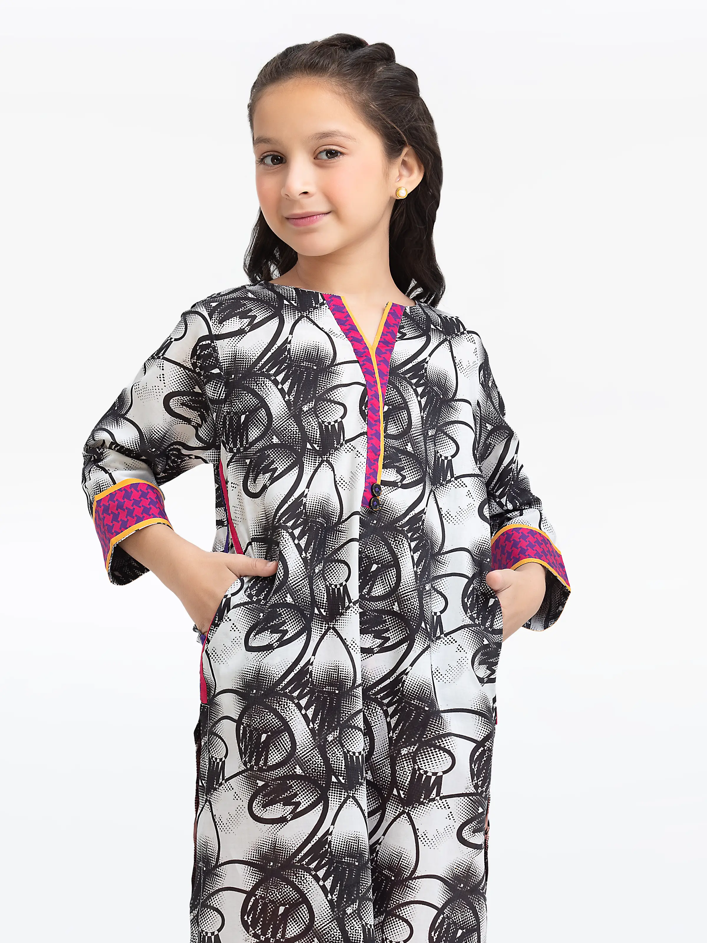 Printed Lawn Shirt Trouser - EGTKP24-70425ST - Image 2