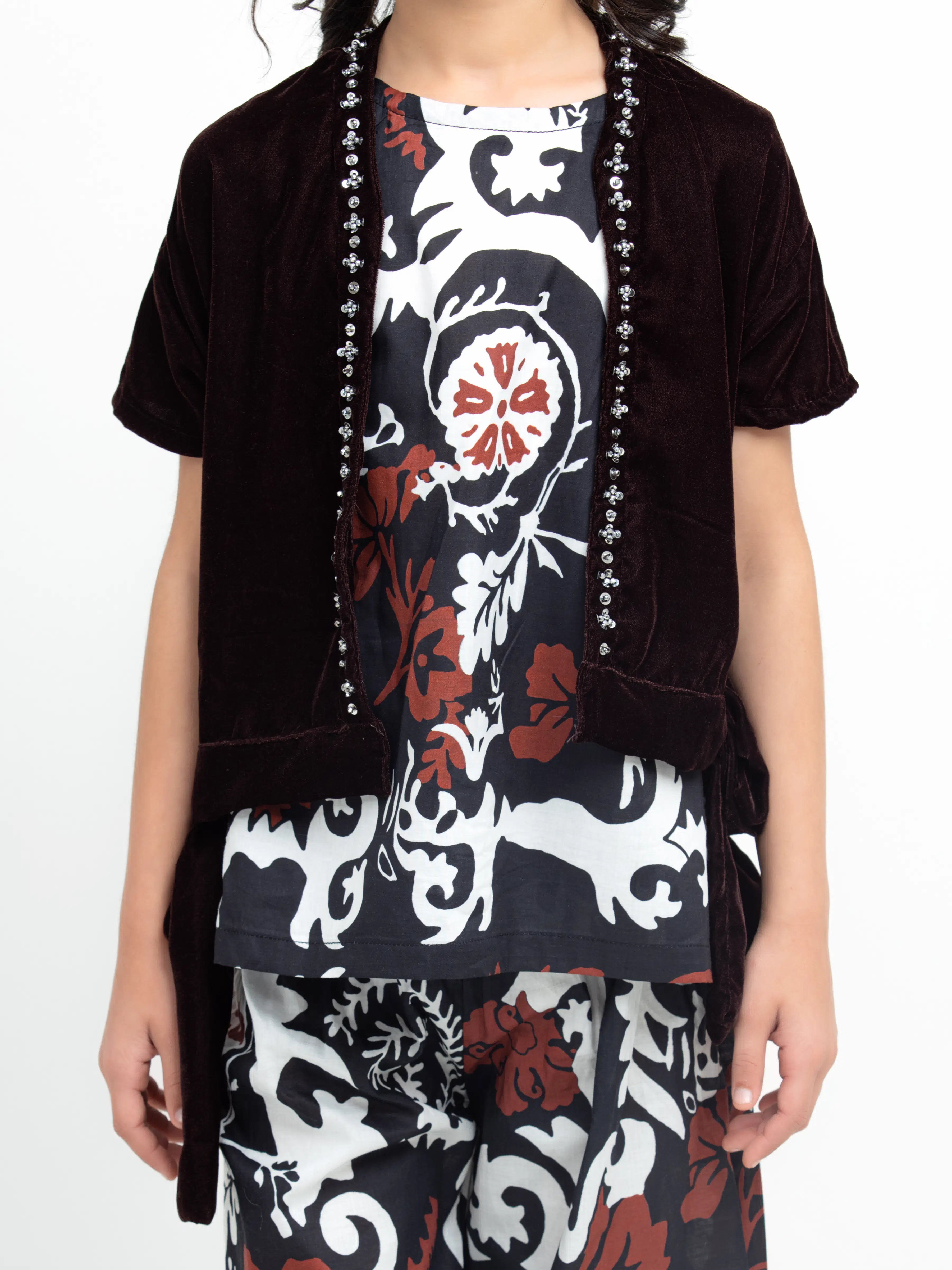 Printed Lawn Co-Ord Set - EGTKP5-70812ST - Image 3