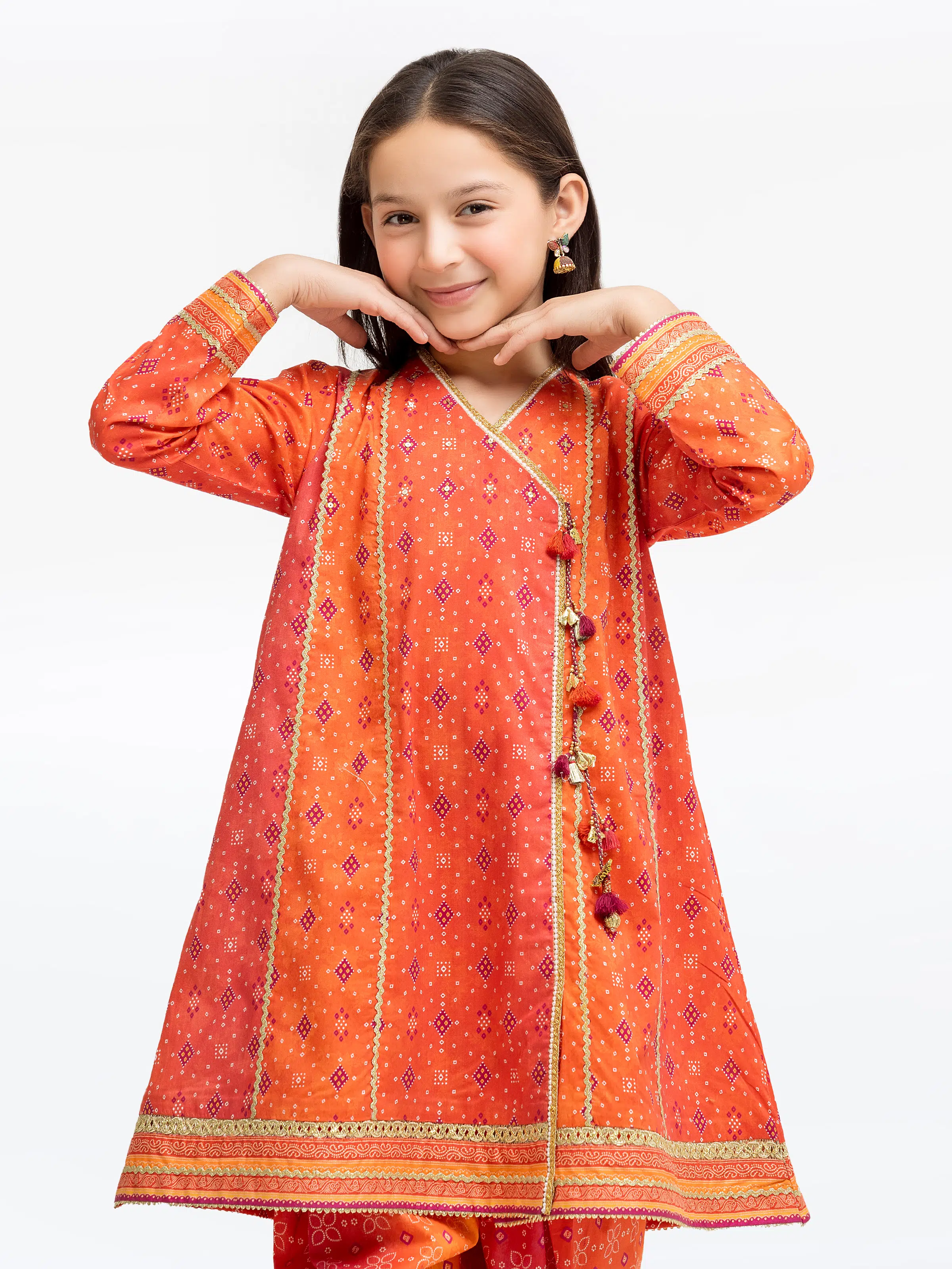Printed Cambric Shirt Trouser - EGTKP5-70978ST - Image 2