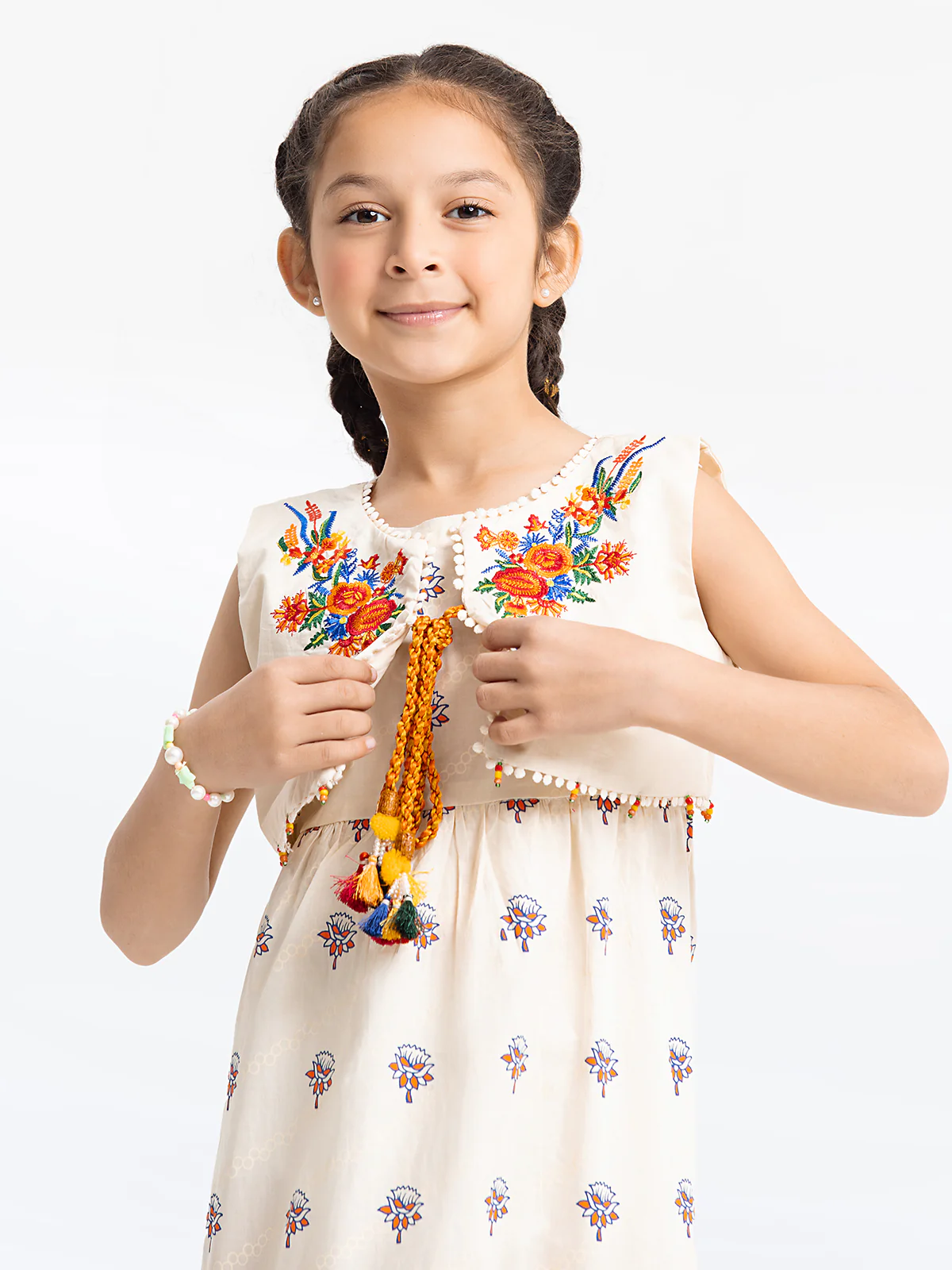 Embroidered Cambric Shirt - EGTKE23-70525S - Image 2