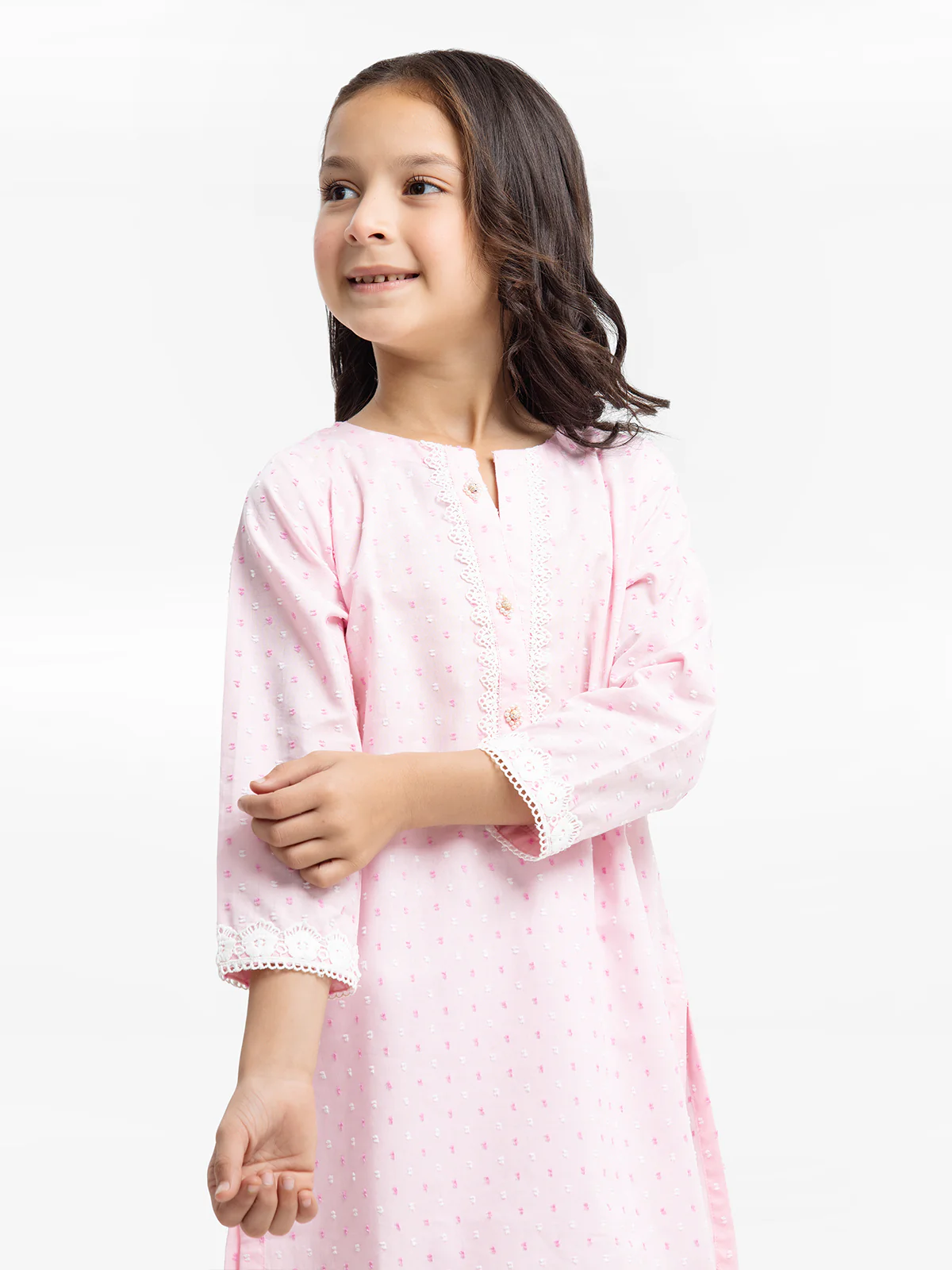 Solid Cotton Shirt - EGTKS23-70667S - Image 2